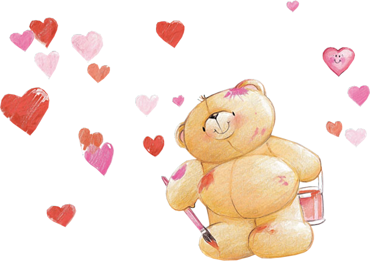 Cliparts Ositos Forever Friends - Forever Friends Bear - Png Download (721x509), Png Download