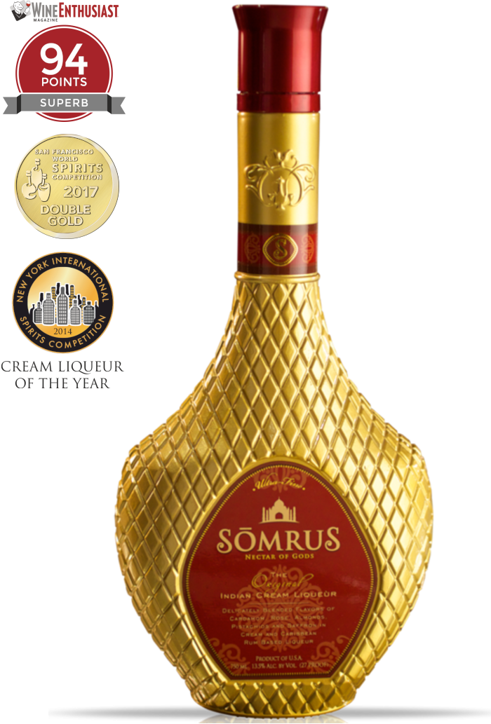 Somrus Original Cream Liqueur 750 Ml - Nectar Of The Gods Liquor Clipart (700x1033), Png Download