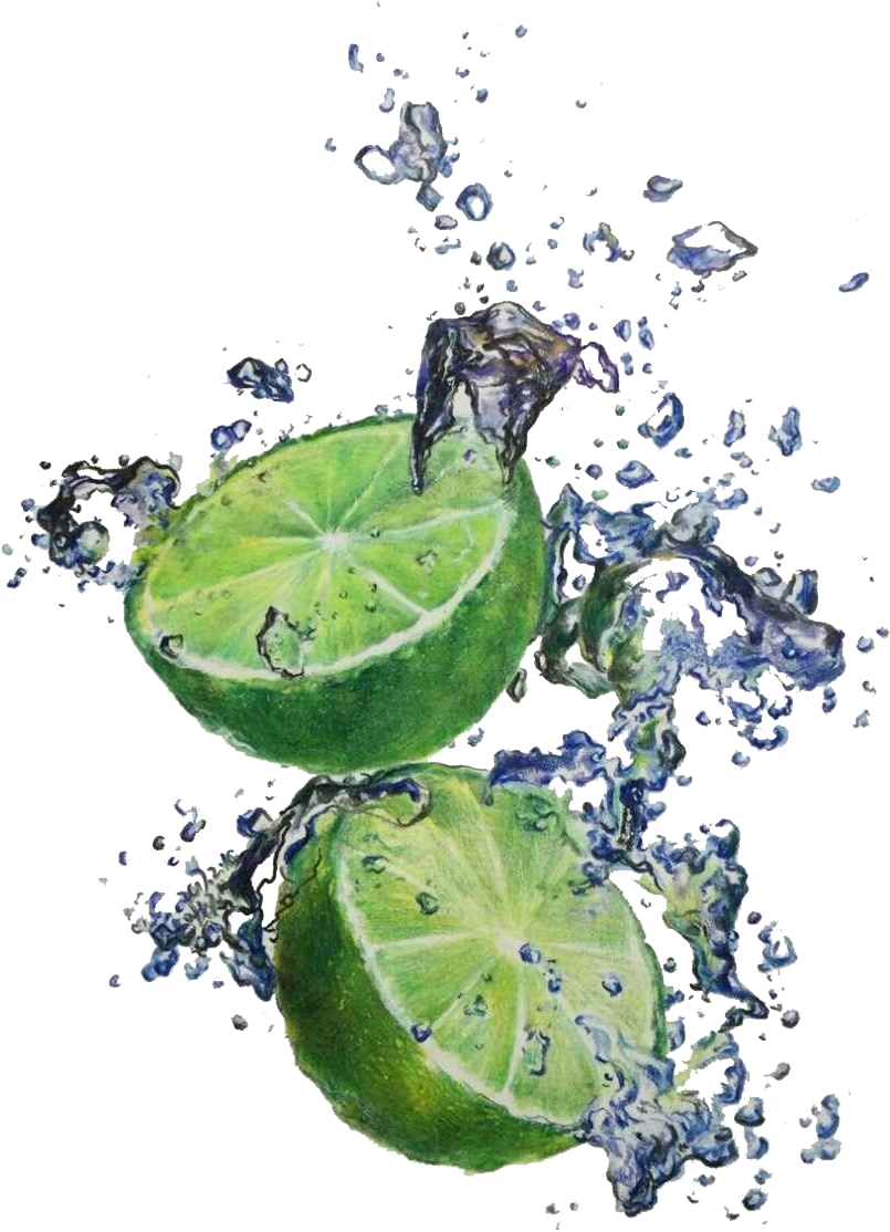 Drawing Lemons Sweet Lime - Illustration Clipart (948x1280), Png Download