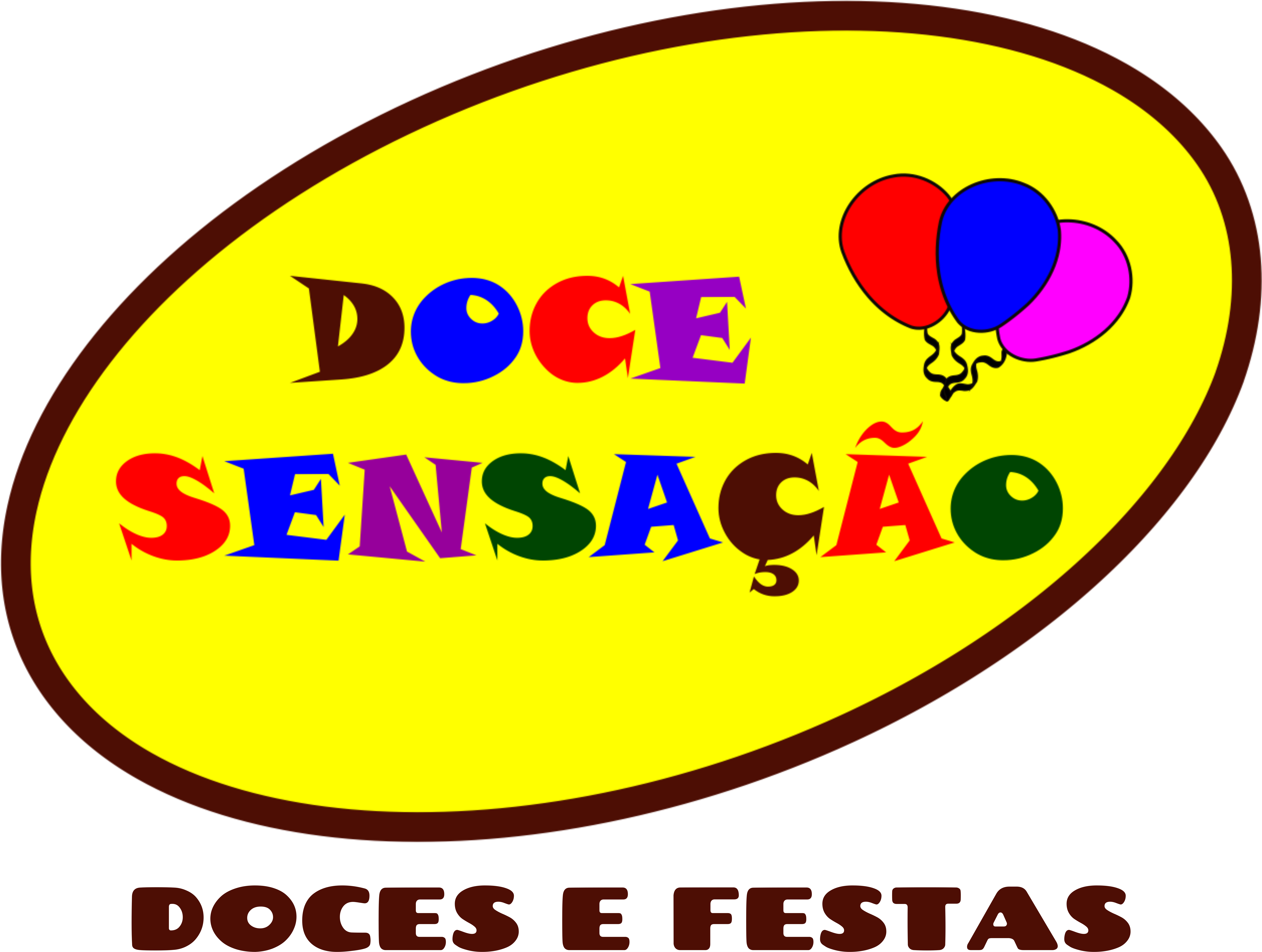 Https - //docesensacaofestas - Com - Br/wp Doce Sensacao Clipart (8464x7239), Png Download