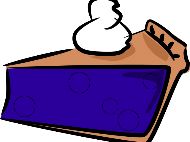 Blueberry Clipart Blueberry Pie - Cartoon Blueberry Pie Png Transparent Png (640x480), Png Download