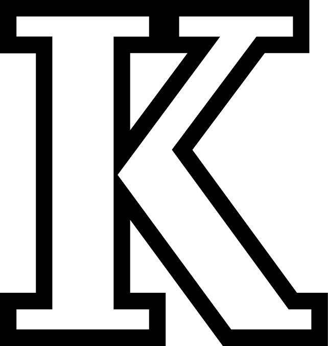 Letter K Png - K College Logo Clipart (642x676), Png Download