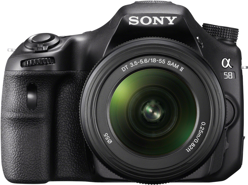 Sony Announces Slt A58 20mp M - Sony A58 Clipart (940x678), Png Download