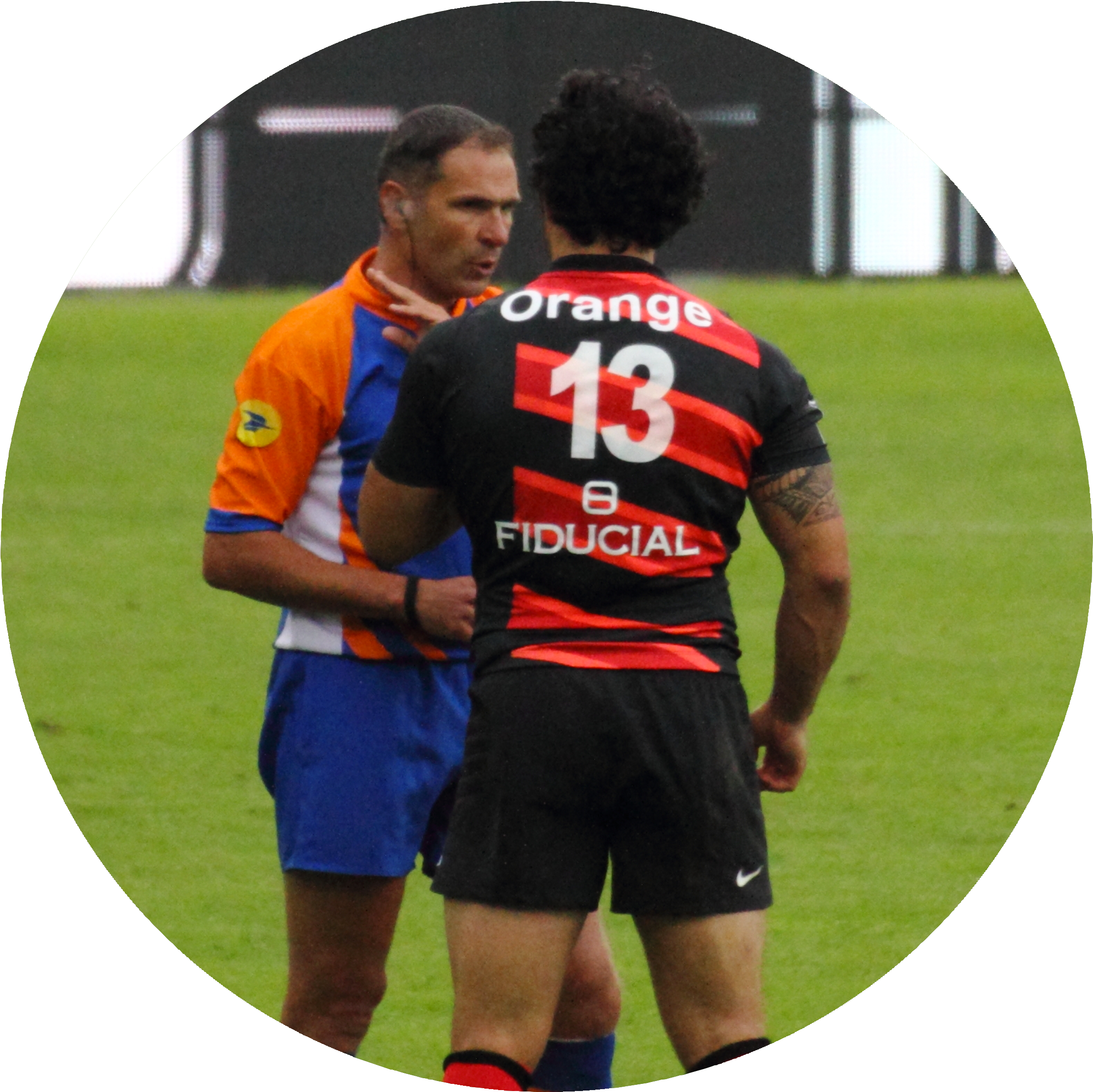 Trra Referee Handbook - Football Player Clipart (2342x2316), Png Download