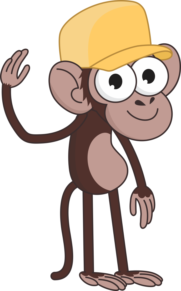 Macaco Desenho Png Clipart (688x1107), Png Download