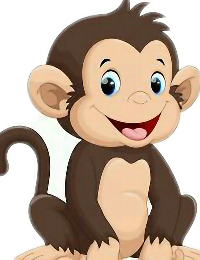 Cute Monkey Png - Free Logo Image