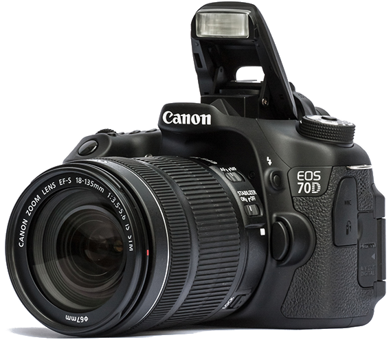 Canon Eos 70d - Dslr Camera Price In Qatar Clipart (1000x563), Png Download