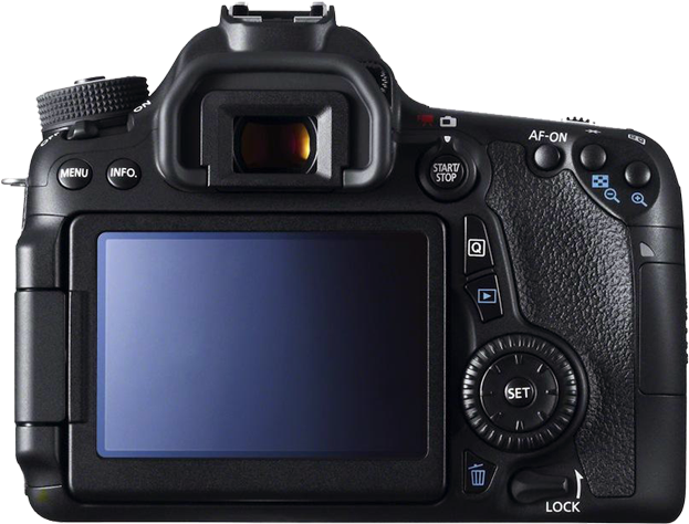 Canon Eos 70d - Canon Camera View Clipart (1280x960), Png Download