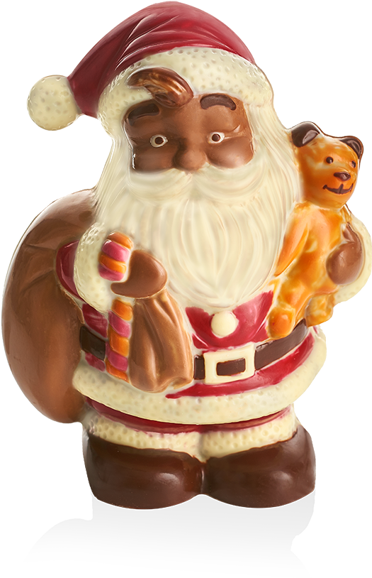 Santa With Teddy - Santa Claus Clipart (1024x1024), Png Download