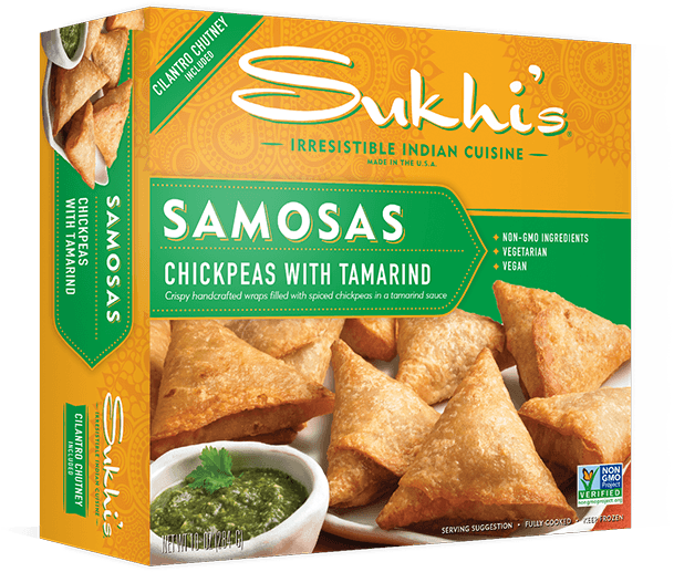 Chickpea Samosas - Samosa Clipart (640x522), Png Download