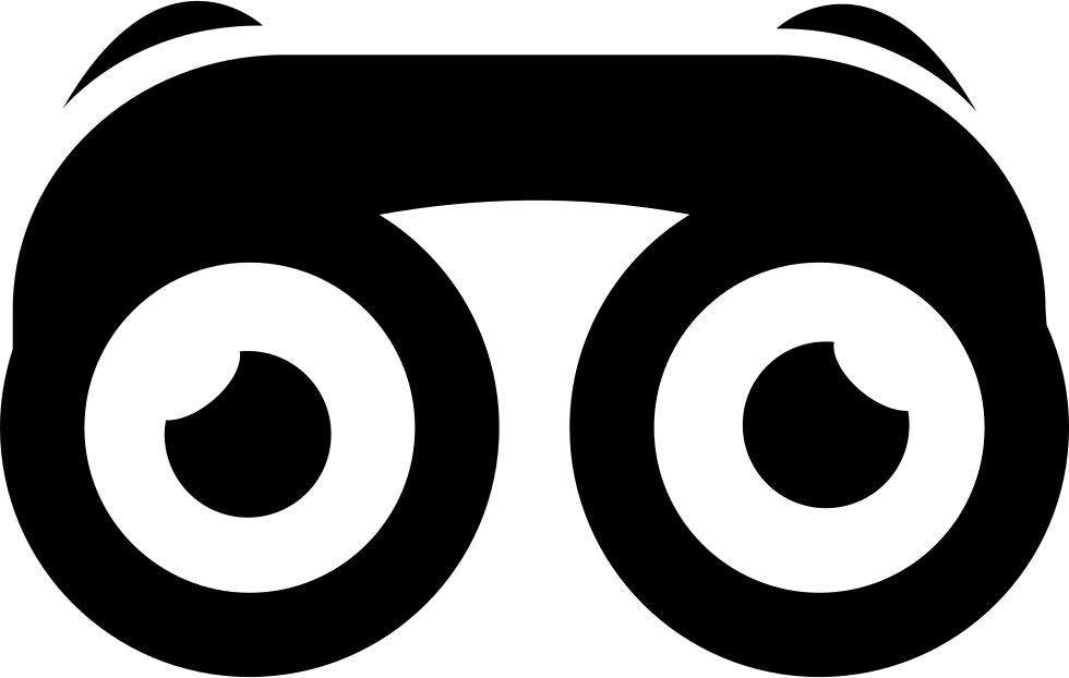 Binocular Icon Png - Binoculars With Eyes Png Clipart (980x622), Png Download
