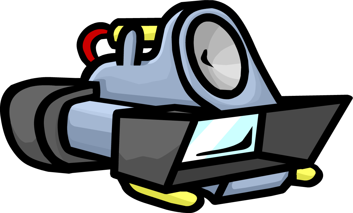 Binoculars Clipart Club Penguin - Png Download (1191x720), Png Download