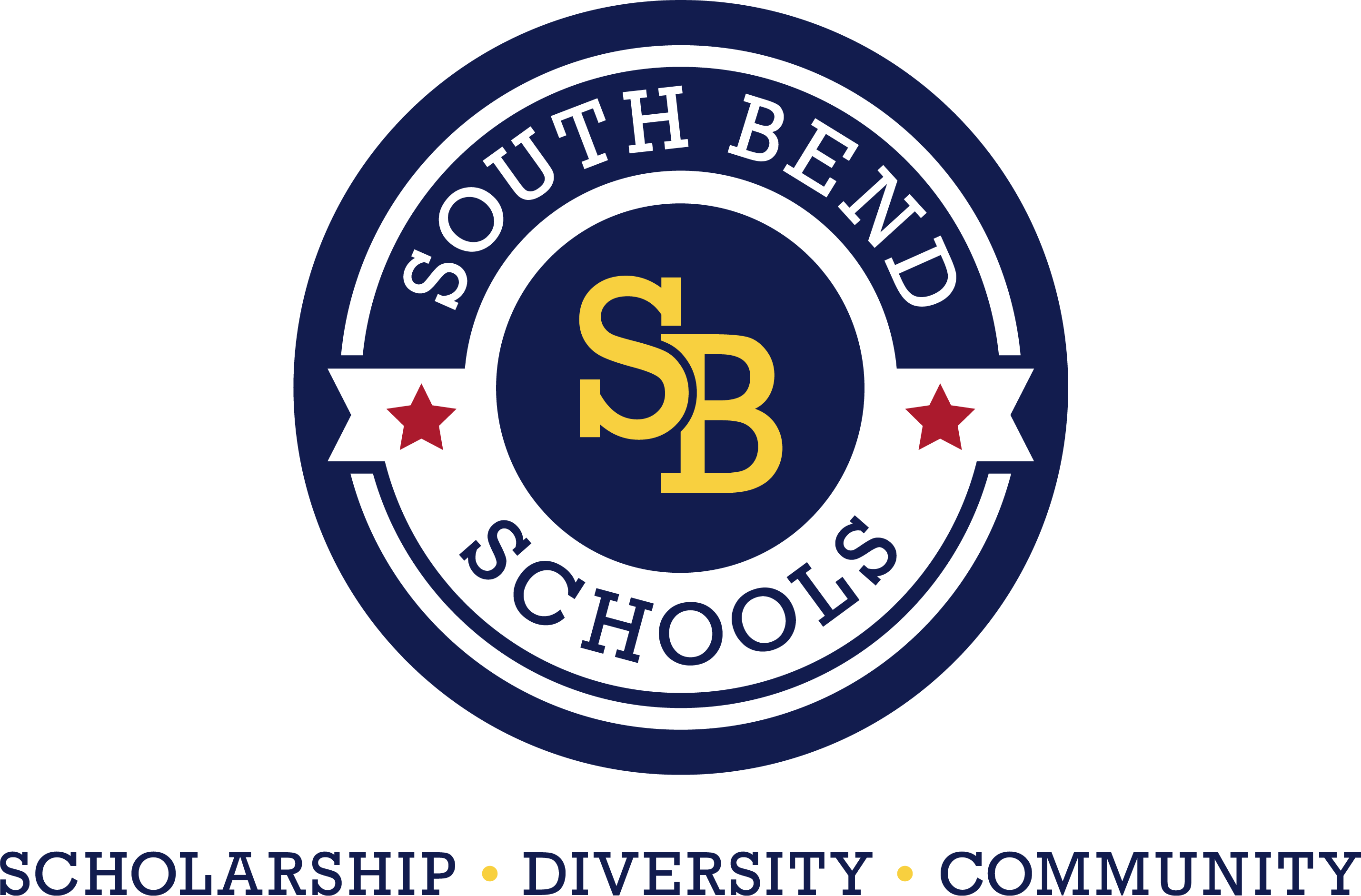 Logo With Tagline Ai - South Bend Community Schools Logo Clipart (2859x1882), Png Download
