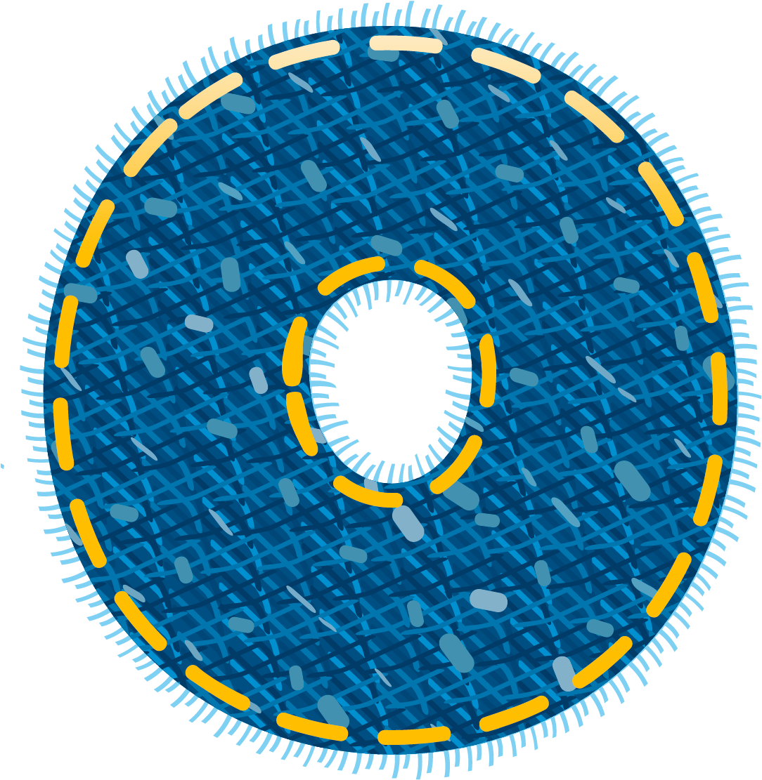 Blue Jeans Number Zero Png Clipart Picture - Clip Art Transparent Png (1104x1149), Png Download