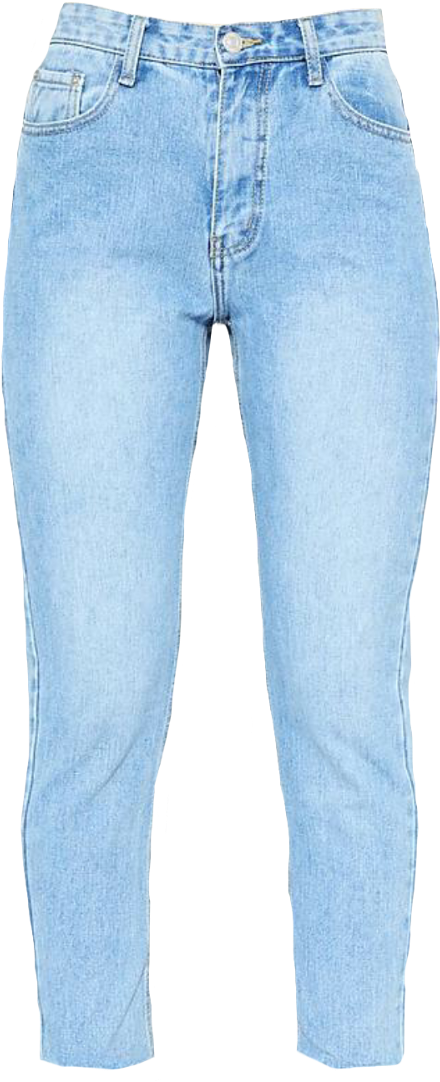 Clipart Pants Blue Jean - Denim - Png Download (480x1157), Png Download