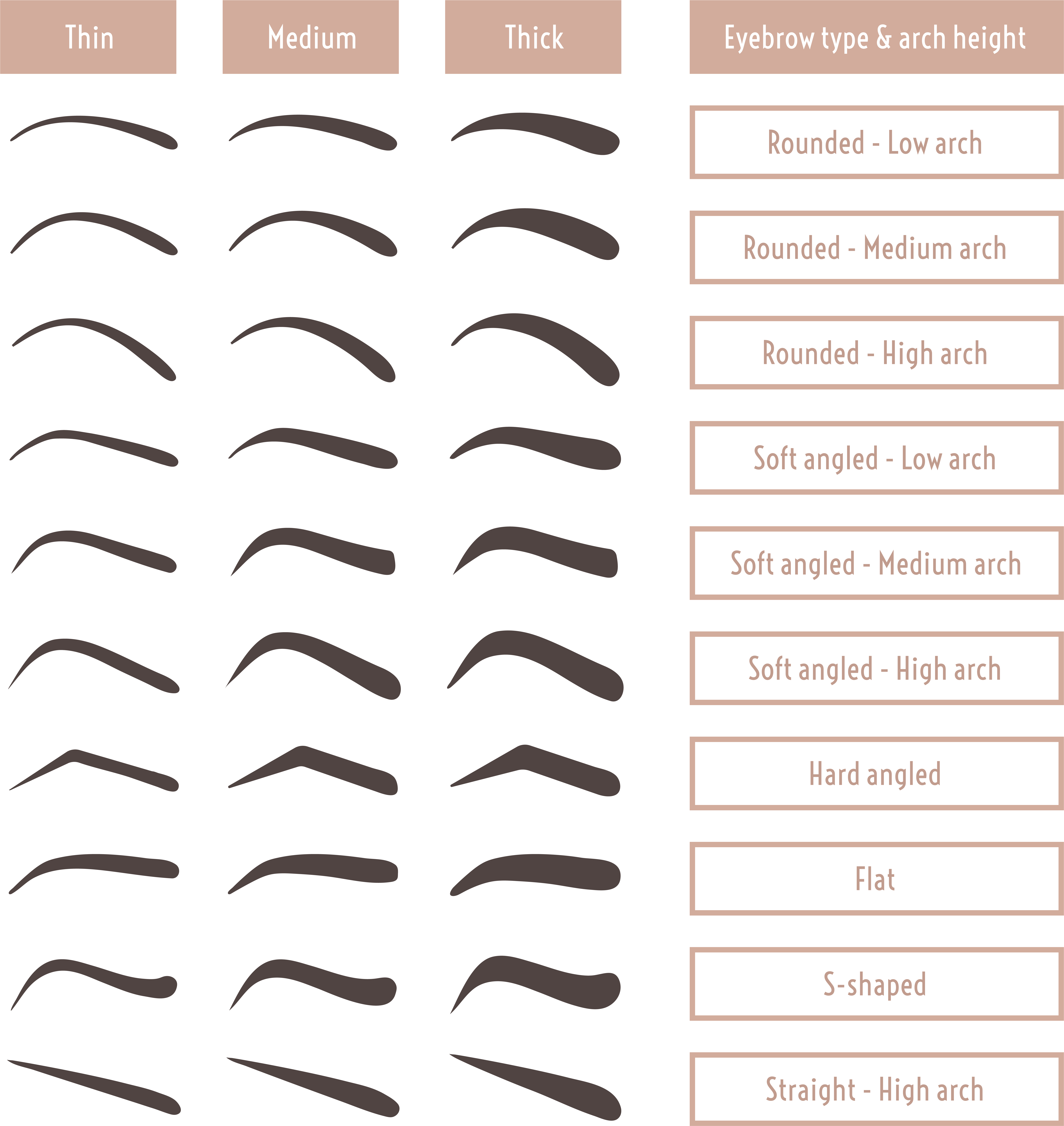 Ancient Egyptian Women Sported Arched Brows Darkened Clipart (7353x7783), Png Download