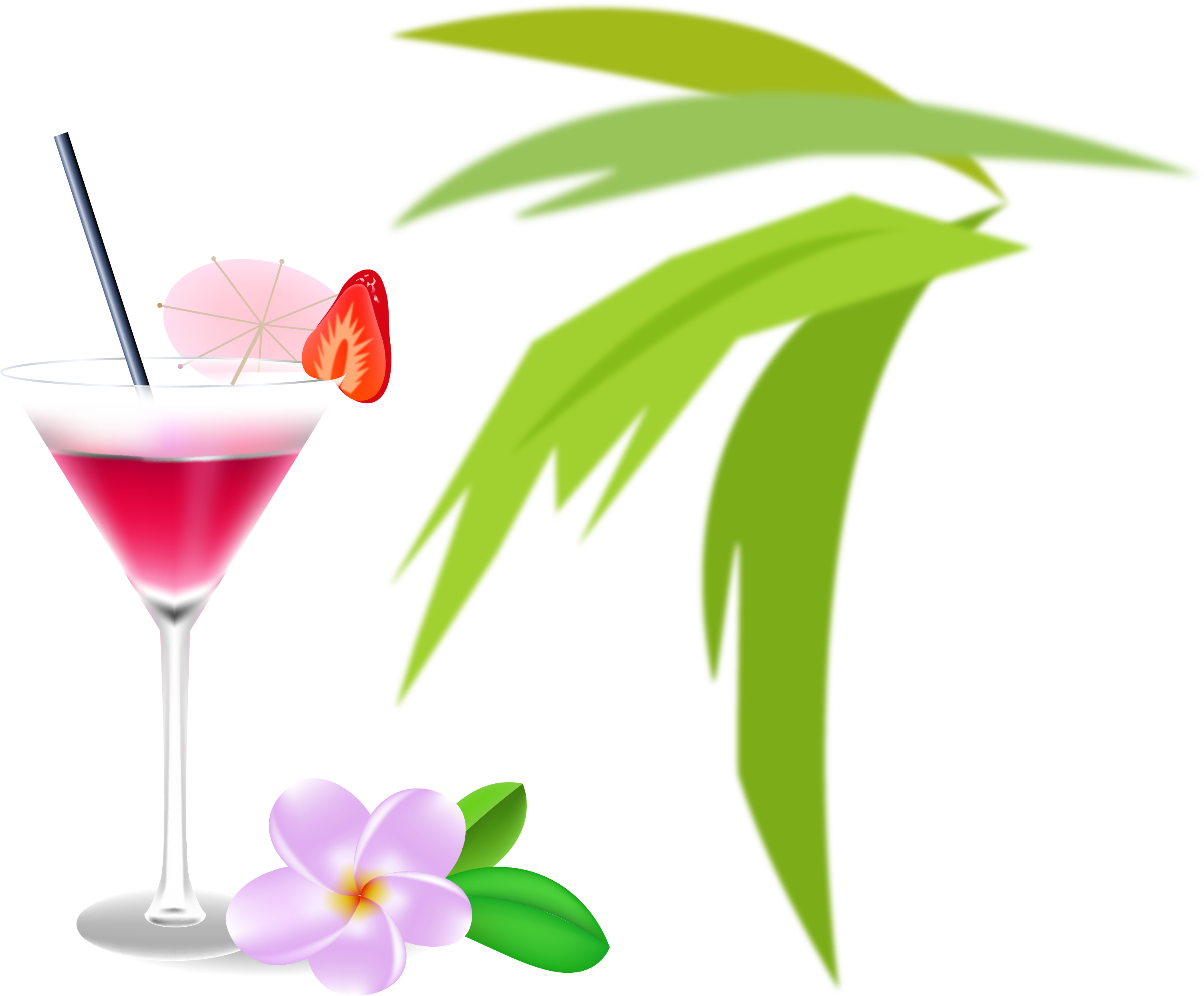 Martini Clipart Cosmopolitan Drink - Rose - Png Download (3022x2521), Png Download