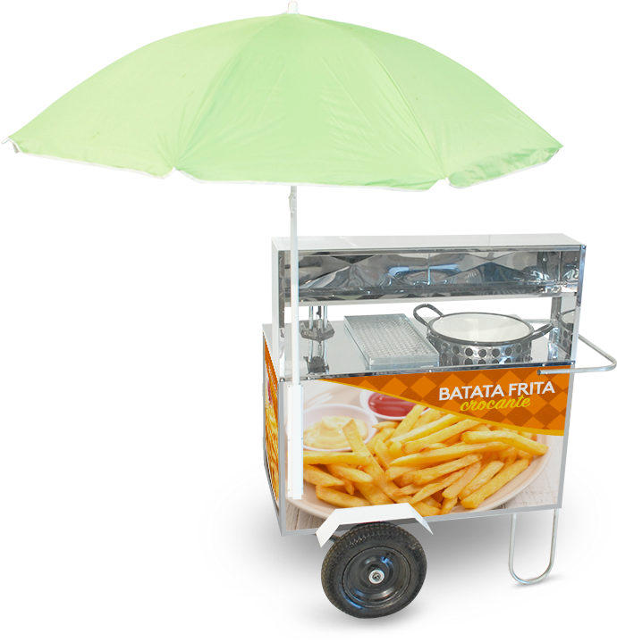 Carrinho De Batata Frita , Png Download - Carrinho De Batata Frita Clipart (690x719), Png Download