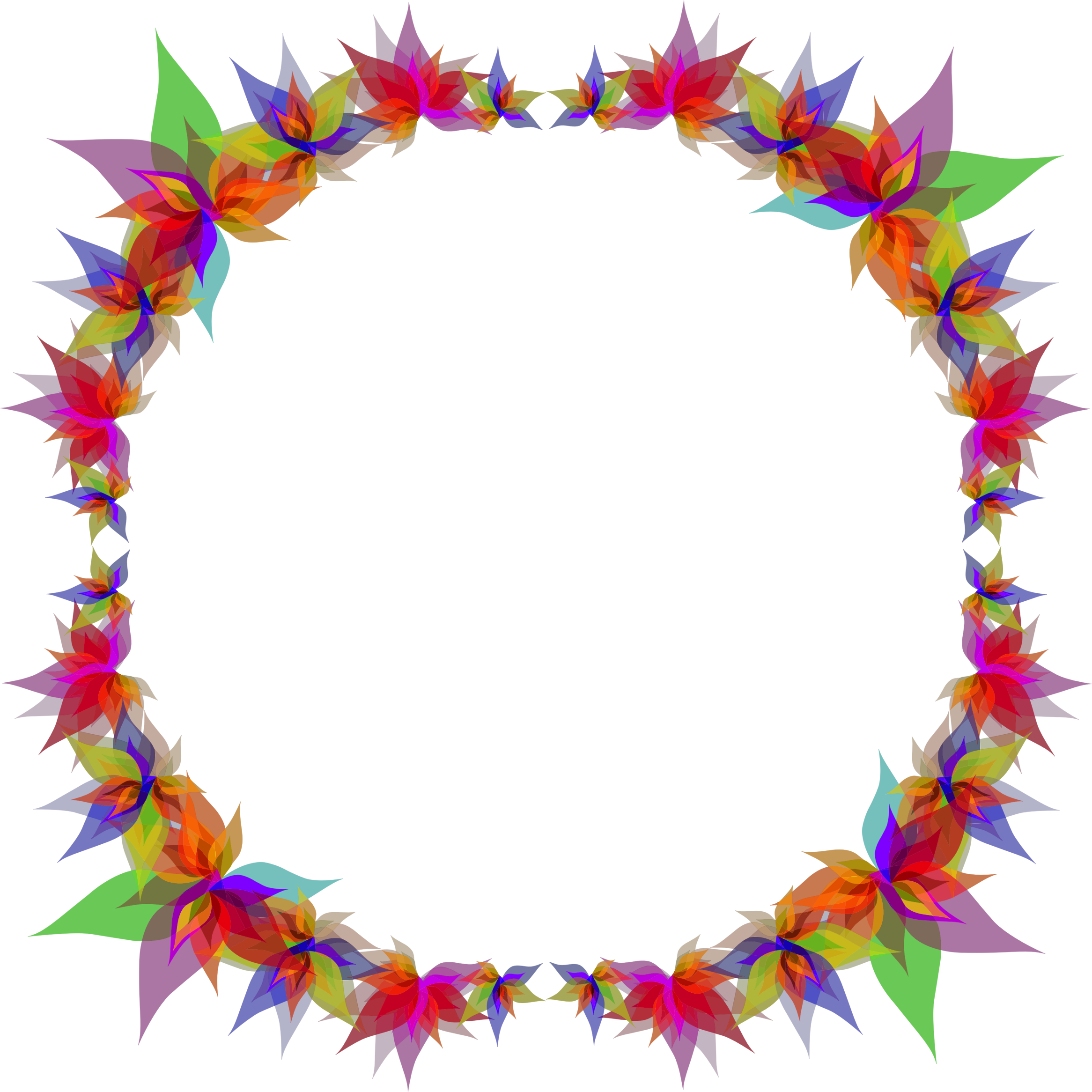 Abstract Art Computer Icons Flower Floral Design Clipart (750x750), Png Download