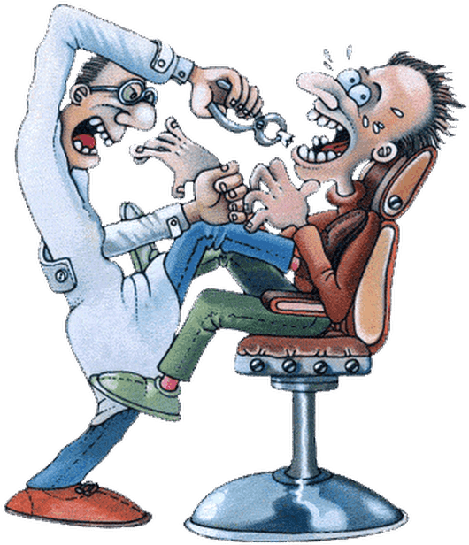 Arrancando O Dente , Png Download - Dentiste Drôle Clipart (530x616), Png Download