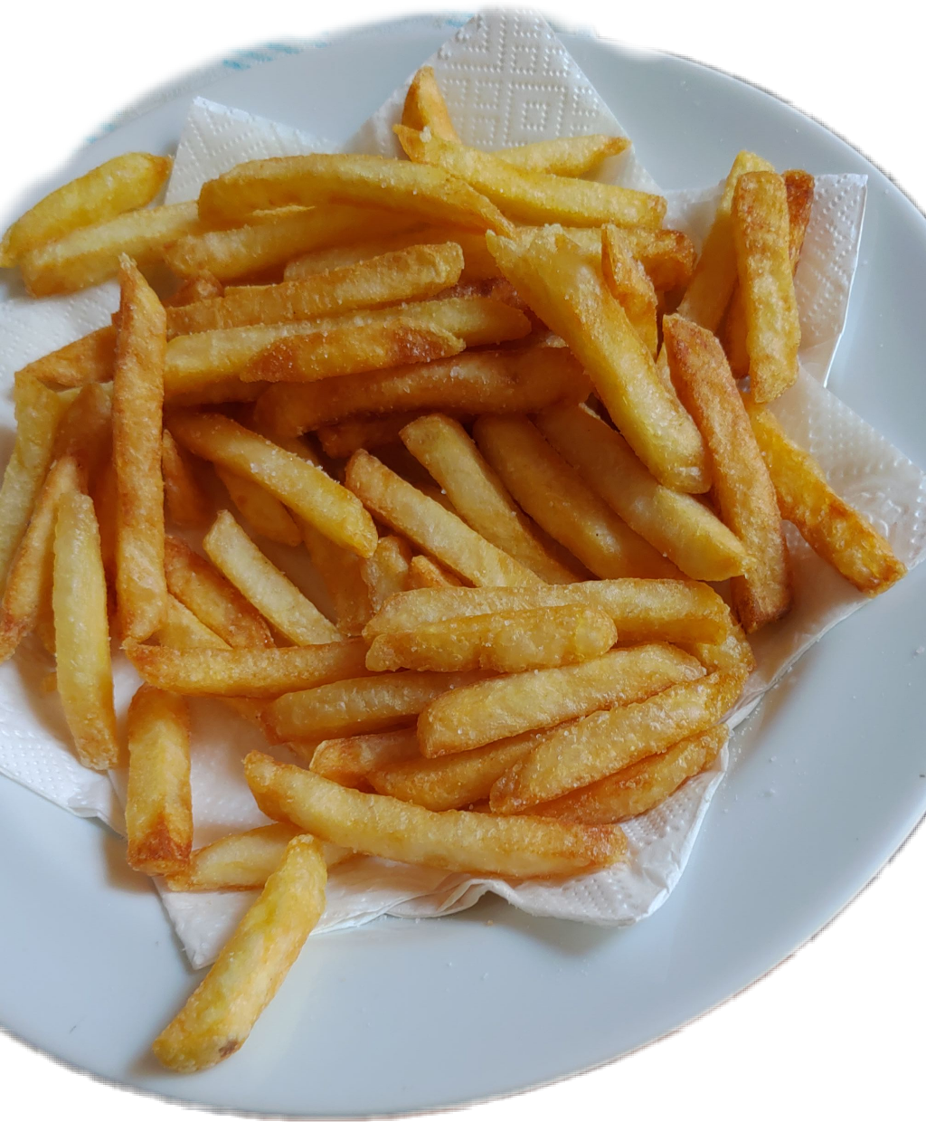 Batata Sticker - French Fries Clipart (1024x1240), Png Download