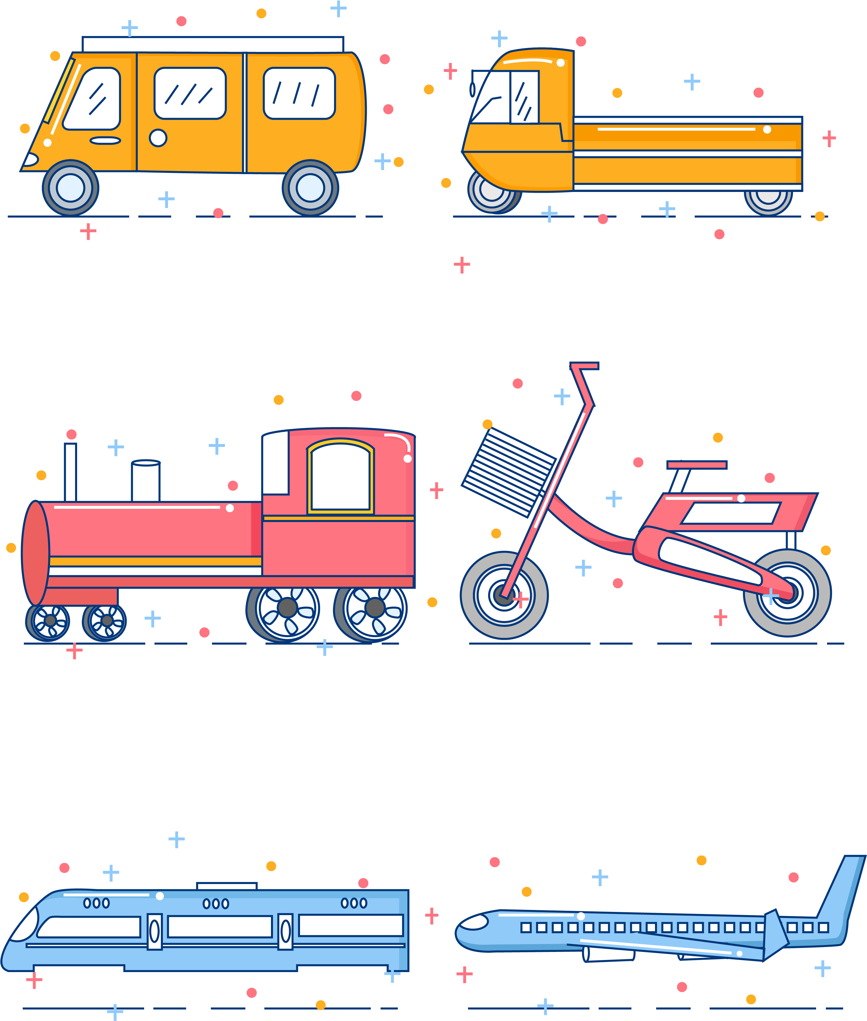 Vehicles Cars Trains Png And Vector Image Clipart (3072x4108), Png Download