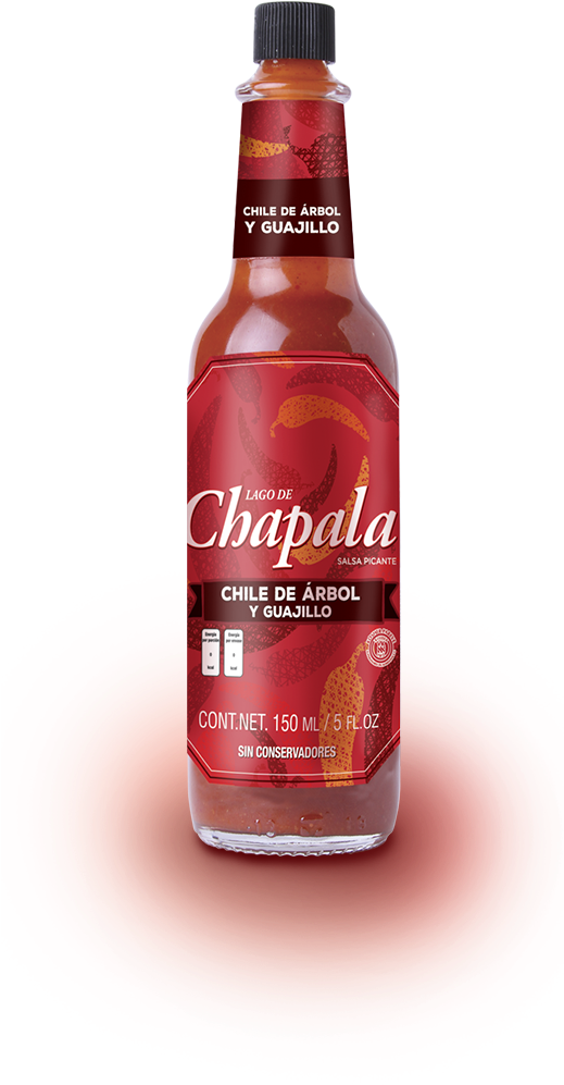 Guajillo - Chile-arbol - Glass Bottle Clipart (518x1020), Png Download