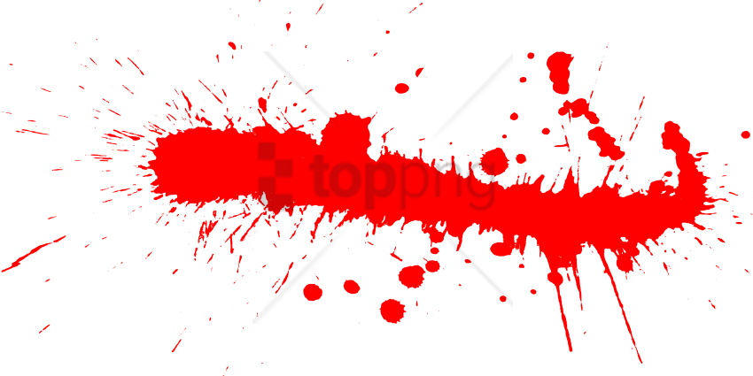 Free Png Red Paint Splash Png Png Images Transparent - Graphic Design Clipart (850x425), Png Download