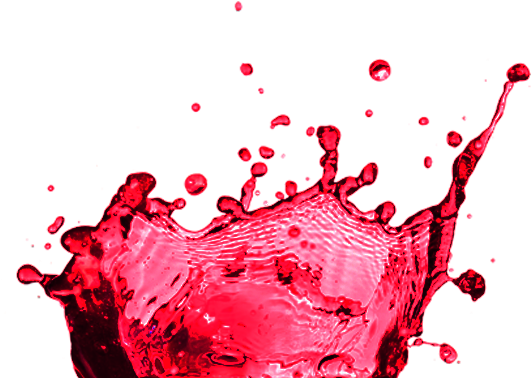 Blueberry Pomegranate Glow - Pomegranate Juice Splash Png Clipart (700x548), Png Download