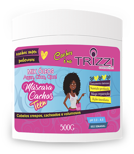 View Larger Image Máscara Teen Cachos - Cosmetics Clipart (600x600), Png Download