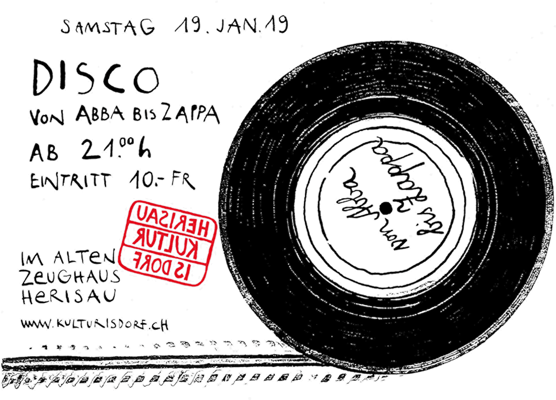 Disco Von Abba Bis Zappa - Circle Clipart (1240x860), Png Download