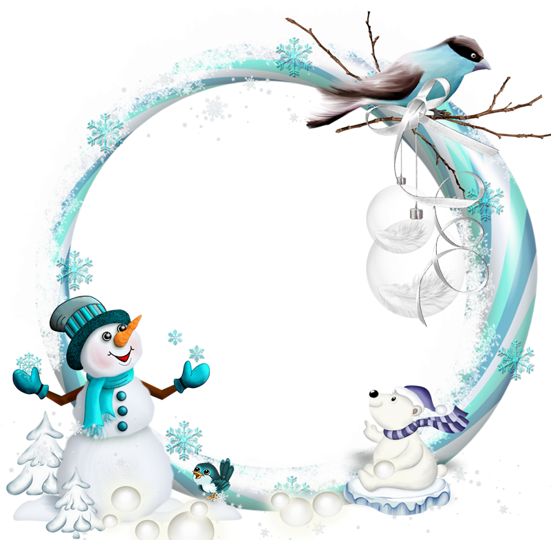 Christmas - Snowman - Christmas And A Happy New Clipart (800x800), Png Download