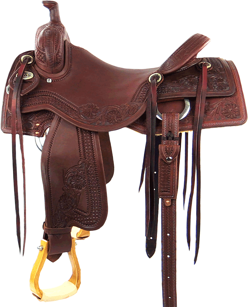 Horse Saddle Png Clipart (800x989), Png Download