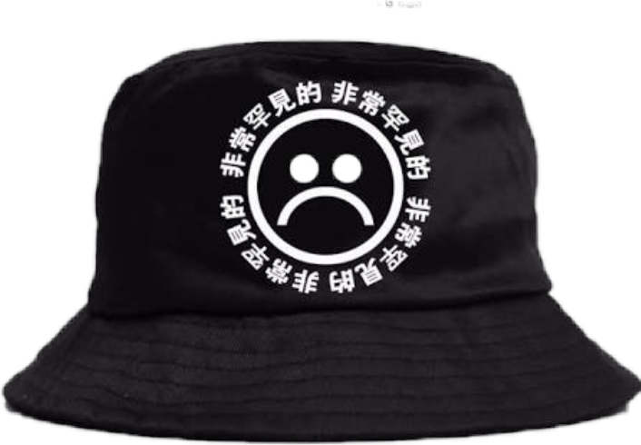 #chapéu Sad Boy - Sad Boy Hat Png Clipart (706x490), Png Download