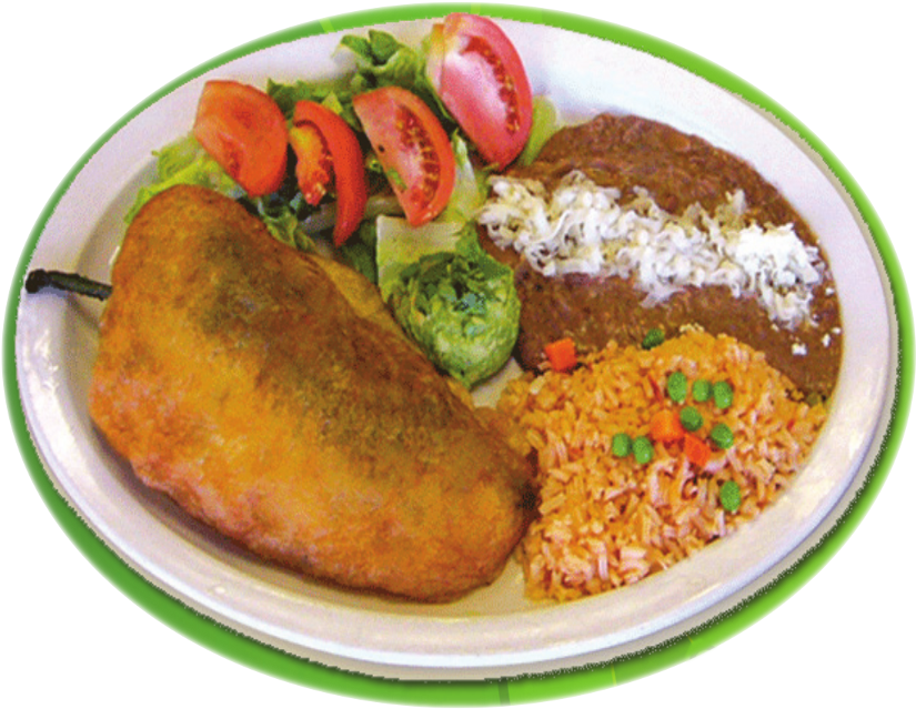 Chiles Rellenos Png - Chile Relleno Clipart (849x671), Png Download