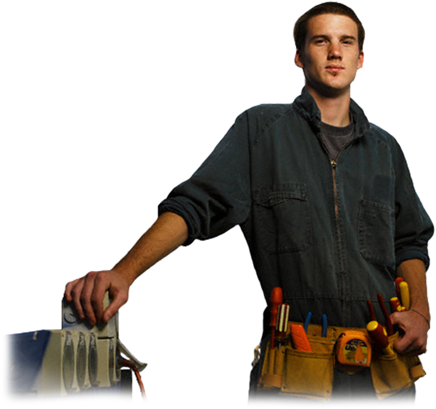 Electricista - Sitting Clipart (1024x970), Png Download