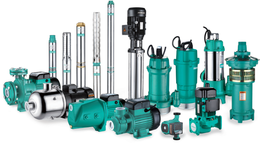 Water Pumps - Water Treatment Plants Png Clipart (1024x487), Png Download