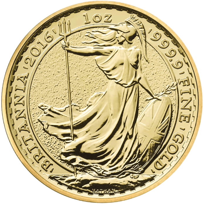 Britannia 2016 1 Oz Gold Coin - Silver Britannia 2019 Clipart (696x696), Png Download