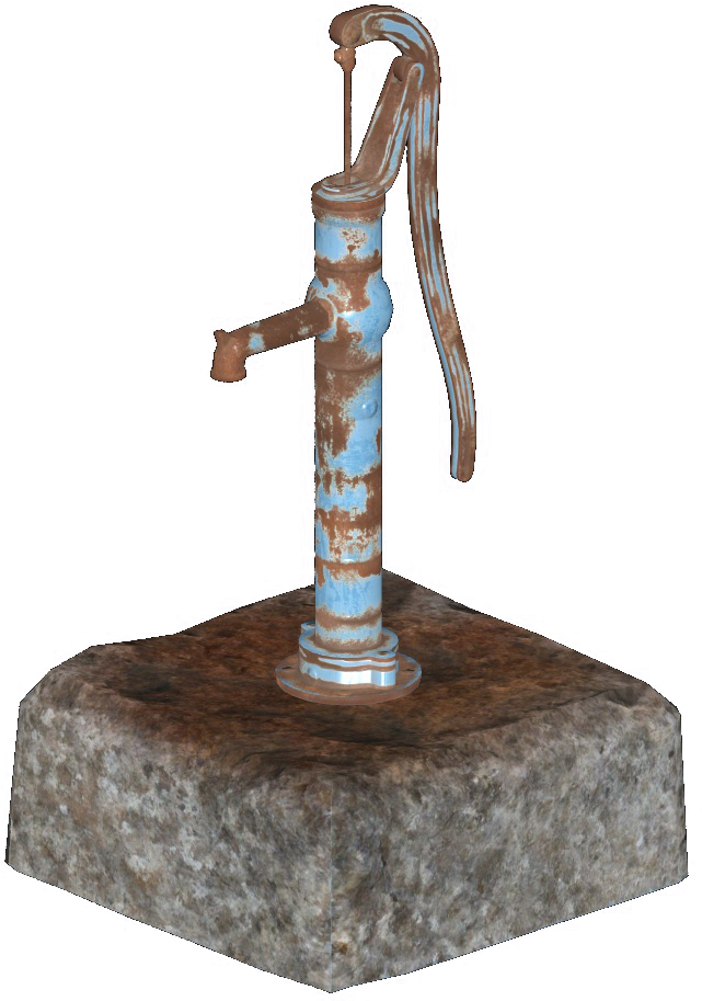 The Vault Fallout Wiki - Bronze Sculpture Clipart (699x939), Png Download