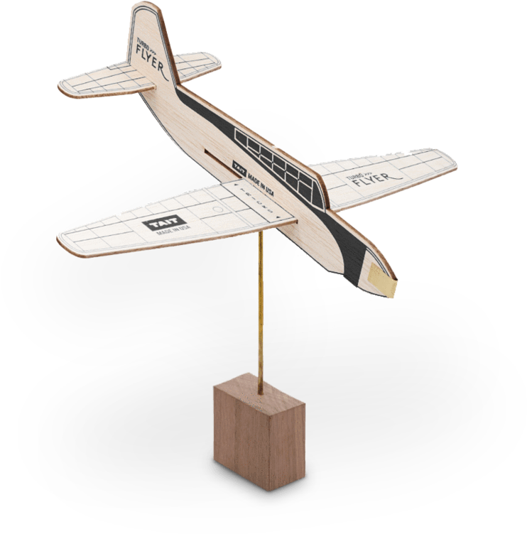 Turbo Flyer Black - Model Aircraft Clipart (742x752), Png Download