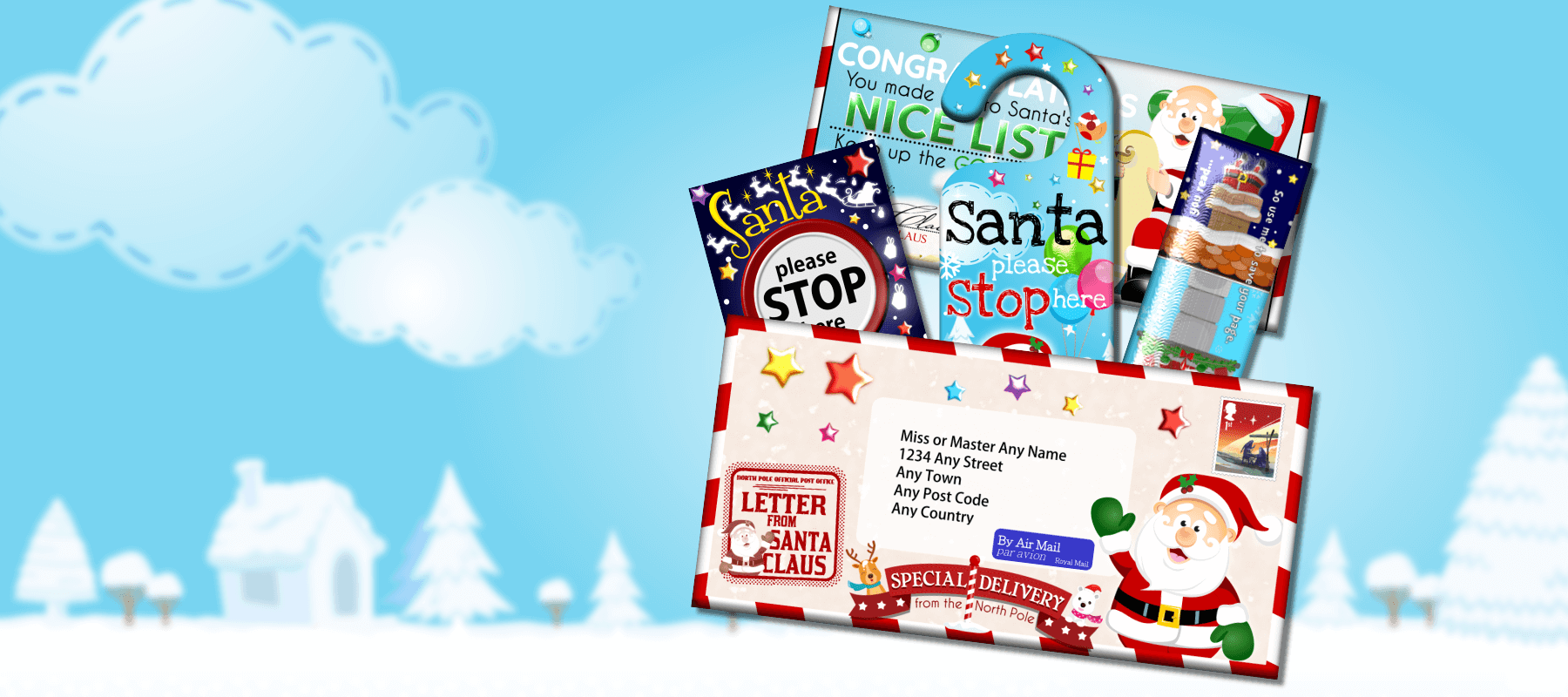 Letter From Santa Bonus Items - Fête De La Musique Clipart (1800x800), Png Download