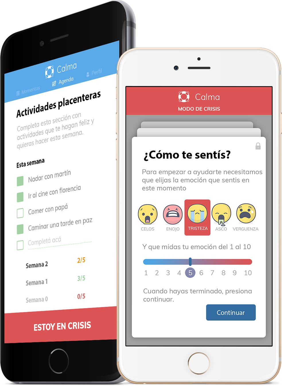 Calma Fue Diseñada Por Un Grupo De Investigadores Para - Calma App Clipart (1056x1569), Png Download