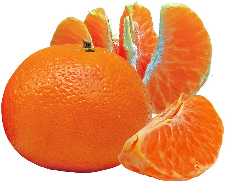Mandarina Png - Mandarina En Png Clipart (960x711), Png Download