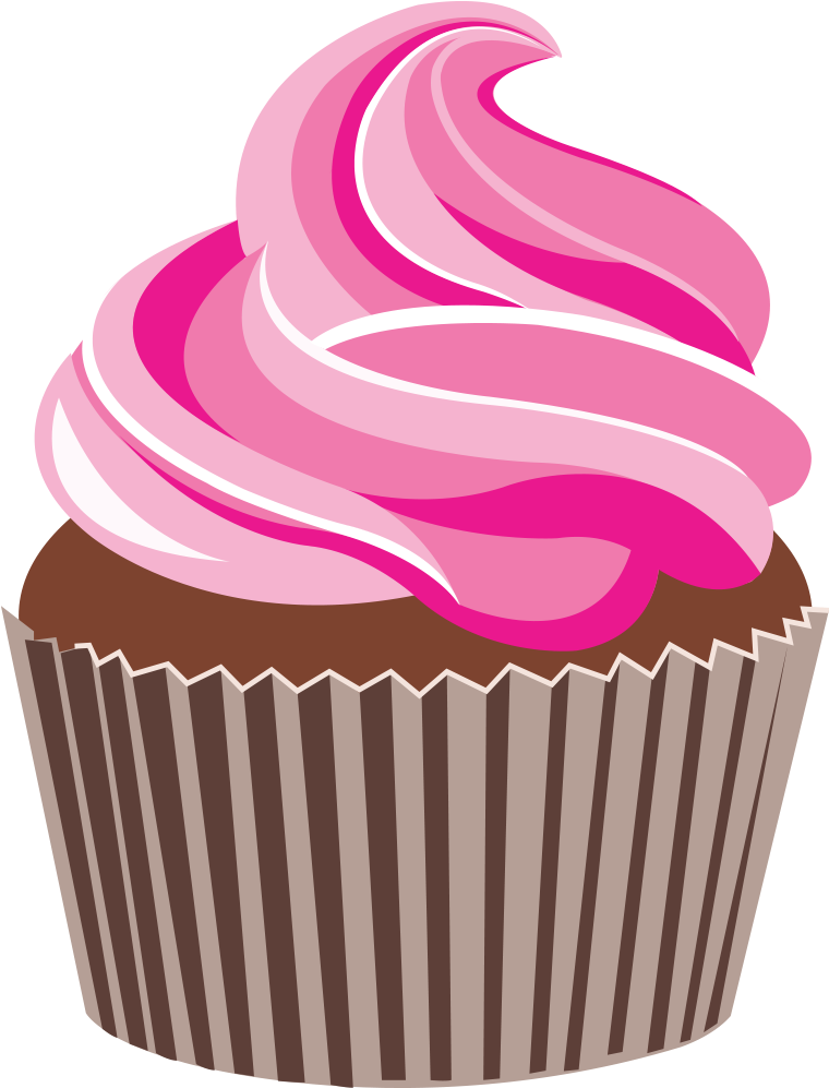 Cupcake Png Vector - Frosting Clipart Transparent Png (1016x996), Png Download