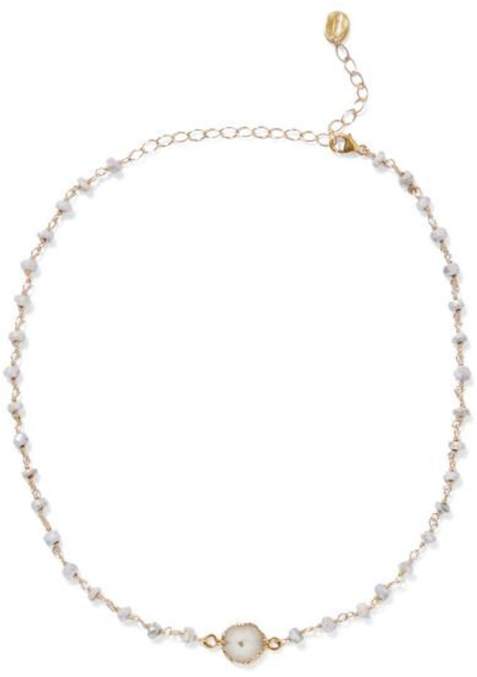 Chan - Necklace Clipart (694x1041), Png Download