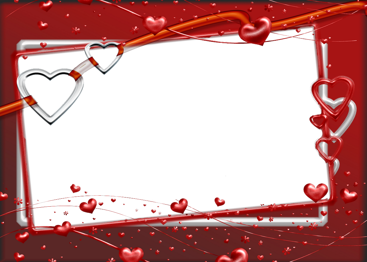 Marcos Para Fotos De Amor San Valentin Marcos Gratis - Marcos Gratis Para Fotos Romanticas Clipart (1200x857), Png Download