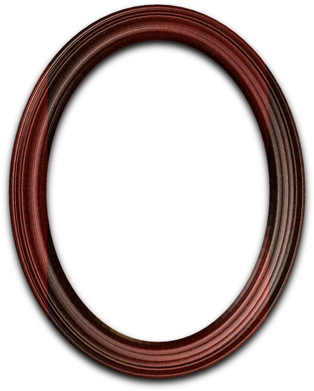 Marcos Fhotoscape, Photoshop Y Gimp Marcos Ovalados - Free Vintage Double Oval Photo Frame Clipart (638x800), Png Download