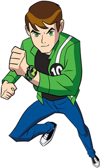 Png Panda Free Images - Ben 10 Fuerza Alienigena Ben Clipart (600x600), Png Download