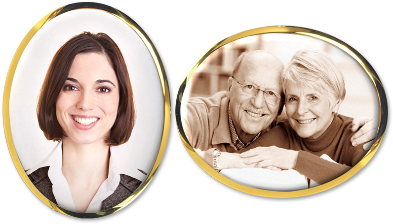 Cerámica Con Marco Dorado - Business Woman Headshot Stock Clipart (800x570), Png Download
