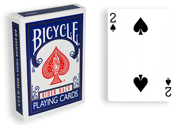 Baraja Poker Png - Bicycle Rider Back 807 Clipart (740x416), Png Download